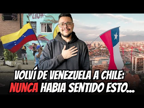 Regresé de VENEZUELA a CHILE… y nunca había sentido esto 😢🇨🇱