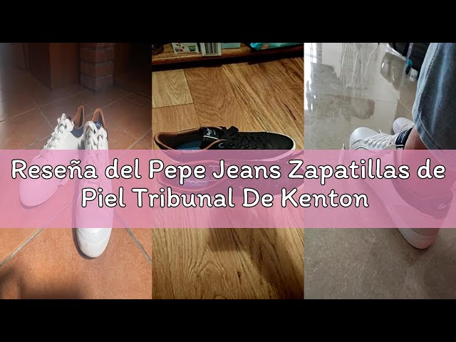 Vídeo relacionado con Pepe Jeans Zapatillas de Piel Tribunal De Kenton Blanco