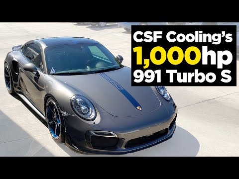 Inside CSF Cooling's 1,000 Horsepower Porsche 991 Turbo S!
