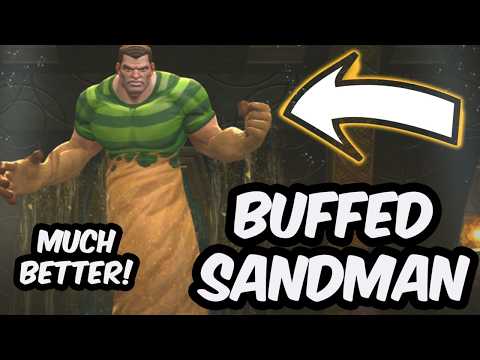 Buffed Sandman GOT A BIG UPGRADE!! - Rank 4 Gameplay - Marvel Contest of Champions