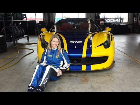 #Racewife and her Ferrari 458 Challenge at Sonoma Raceway