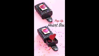 POP-UP HEART BOX | INCREDIBLE GIFT IDEAS FOR VALENTINE’S DAY | Gift Ideas(1-minute video)