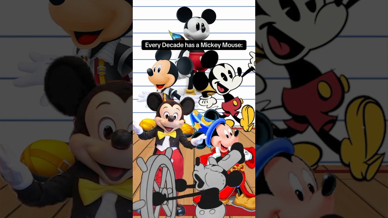 Every Decade has a Mickey Mouse: #disney