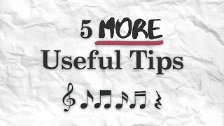 5 Useful Tips for New Music Directors/Conductors