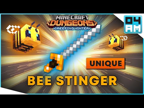 UNREAL! Find BEE STINGER Rapier in Minecraft Dungeons!