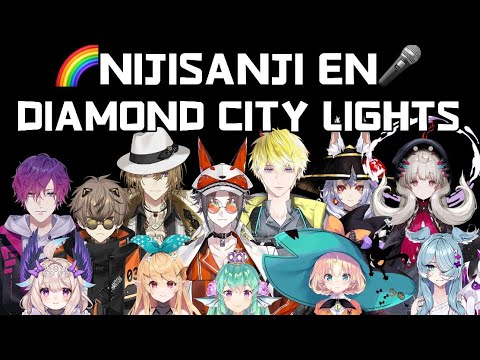 NIJIEN singing Diamond City Lights