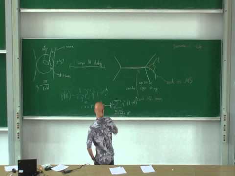Vivek Shende - Large N Duality, Homological Knot Invariants, Rational Double Affine Hecke Algebra