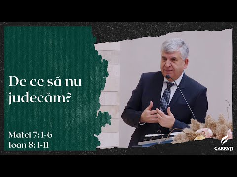 Relu Moldovanu | De ce să nu judecăm?