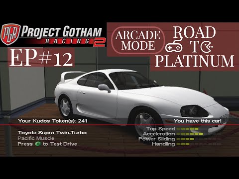 Project Gotham Racing 2 Arcade Mode Platinum Playthrough Ep.12 - Cone Challenges 5-8