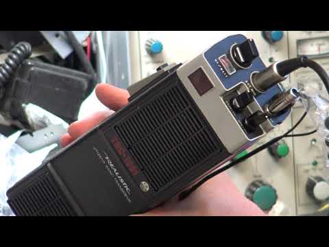 Realistic TRC1001 CB27/81 UK FM 3.5W handheld CB radio - On The Air test