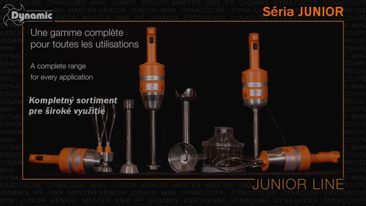 Ponorný mixér JUNIOR DMX 225 Video