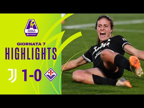 Juventus-Fiorentina 1-0 | Carbonell al 92’ punisce la viola | #SerieAWomenAthora
