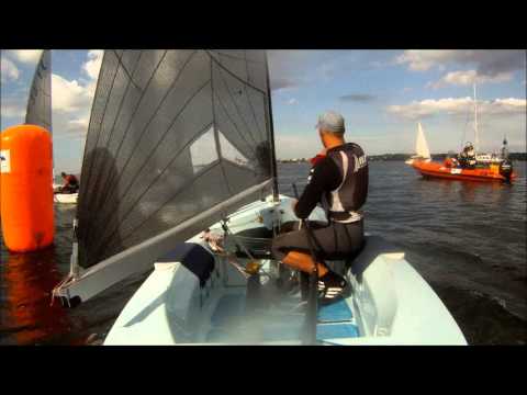 On Board with Josh Junior - 2013 Finn Gold Cup Medal Race