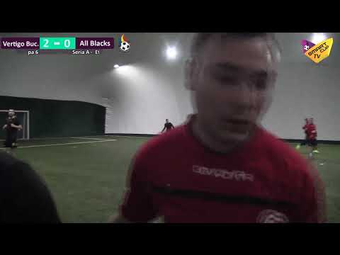 ⏰21 00 ⚽ VERTIGO BUCURESTI v ALL BLACKS 🏆 Seria A – etapa 6