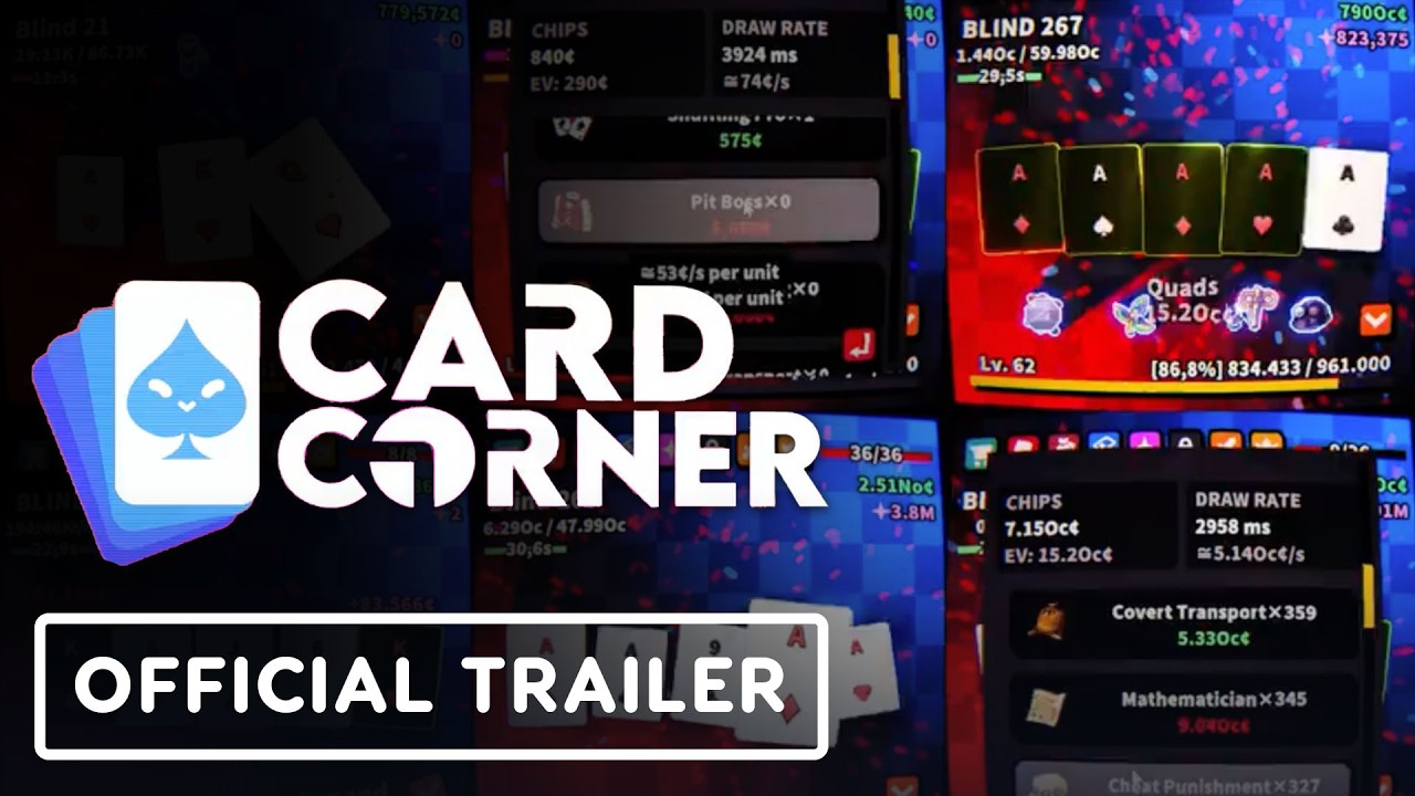 Card Corner - Official Announcement Trailer