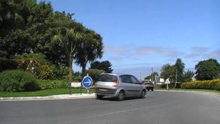preview picture of video 'Driving Along Rue de Roscoff D769, Saint-Pol-de-Léon, Brittany, France 25th July 2010'
