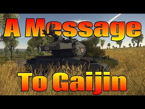 A Message to Gaijin: A discussion of Game-modes (War Thunder Gameplay)