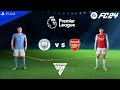 FC 24 - Man City vs Arsenal | Premier League 2023/24 - PS4 Gameplay
