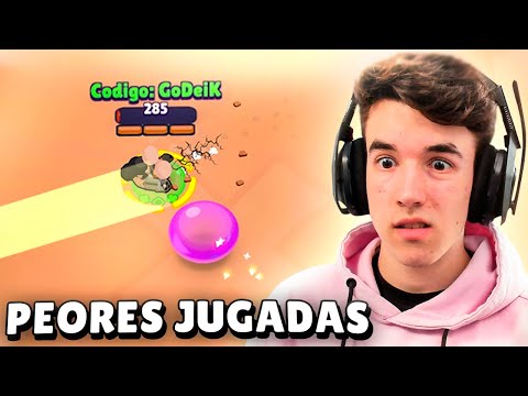 REACCIONANDO A LAS PEORES JUGADAS de BRAWL STARS