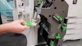 Replacing Staples On Booklet Finisher MX-FN29 Sharp MX-3050, 3060 And MX-3070 Range