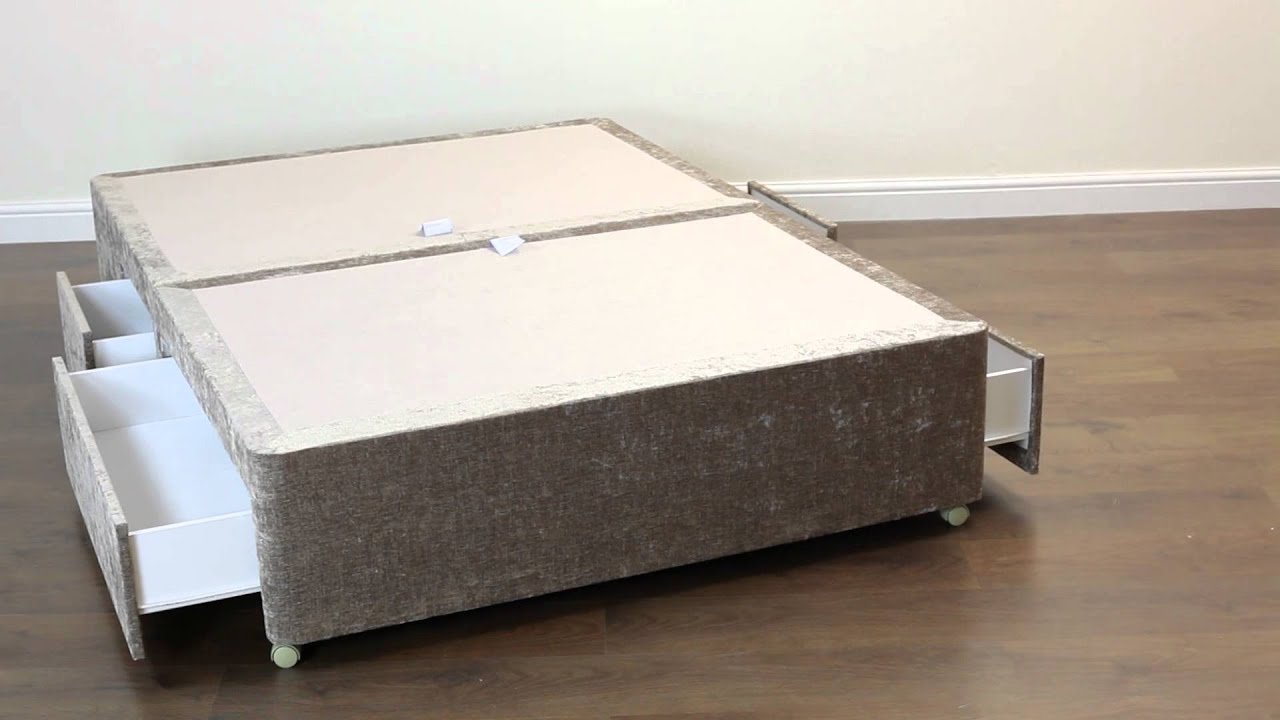 Clayton Divan Base - Double - 4 Drawers - Sweet Dreams