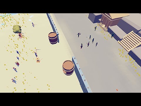 Zombies vs  Melee units #1 | Totally Accurate Battle Simulator | TABS