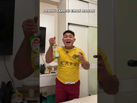 PRANK EMAK SAMPE MARAH😱😱