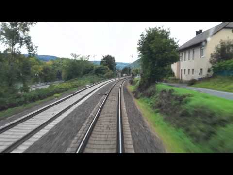 HD720cam - Führerstandsmitfahrt - Rüdesheim - Kaub - Loreley - ...