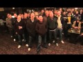Hooligans singing  Truly. madly. deeply  of  Savage Garden