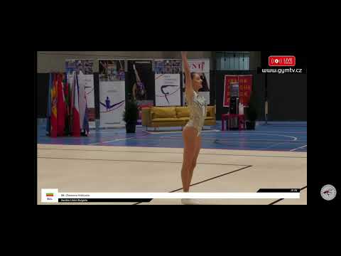 JR IW Hristiyana Zlatanova, Bulgaria - Czech Aerobic Open 2022