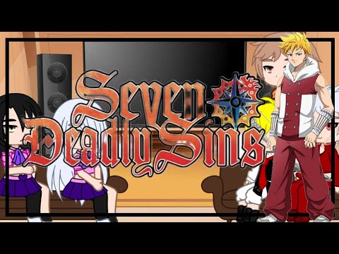 7 Pecados capitais(Merlin,Ban,King e meliodas) +Elizabeth React a Rap do Lancelot #3