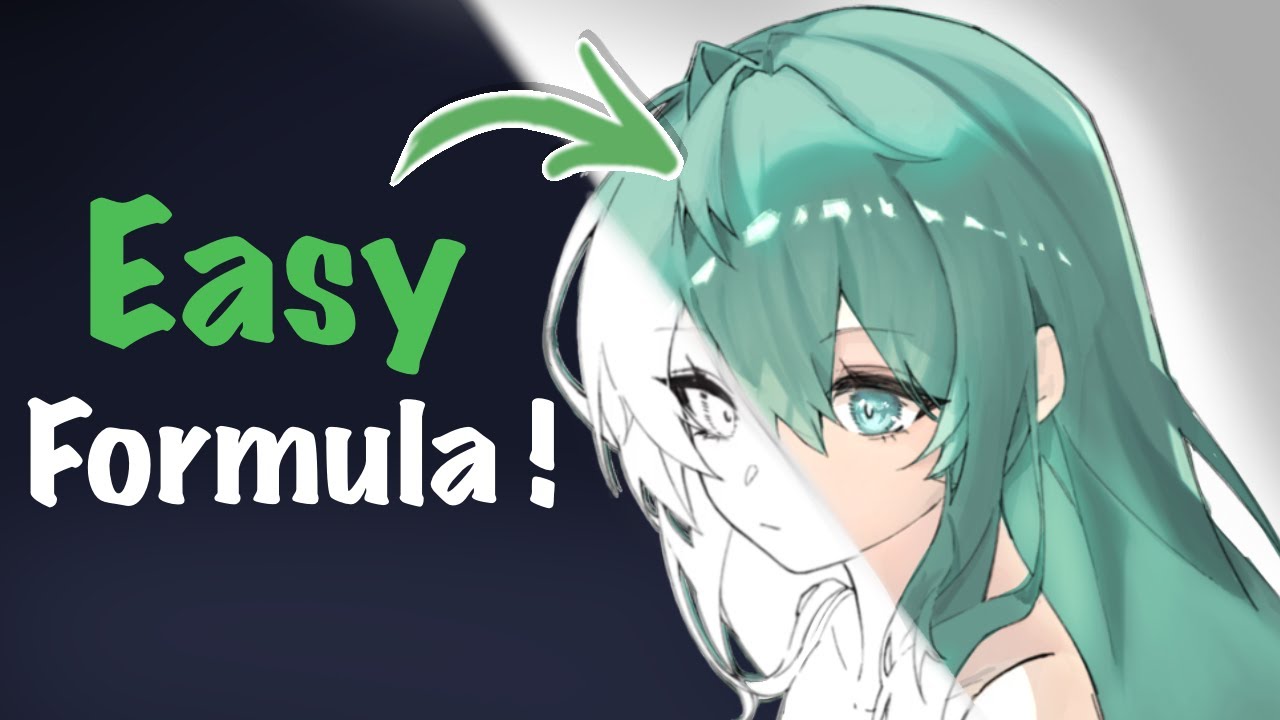 The secret “Chinese Youtube” taught me how to actually paint hair.