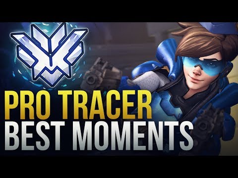 BEST PRO TRACER MOMENTS - Overwatch Montage