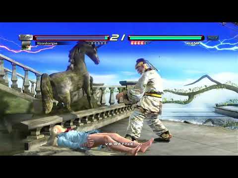 Tekken 6 Lili(barefoot) Vs Wang(Lose)