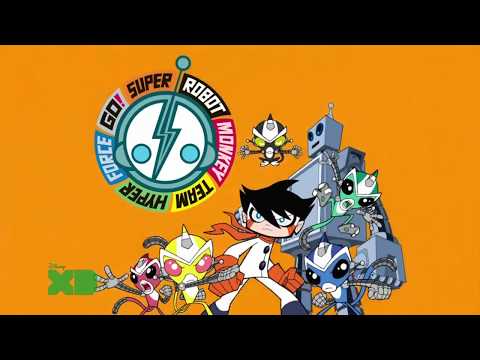 Thumbnail of the video: Super Robot Monkey Team Hyper Force Go! Intro HD