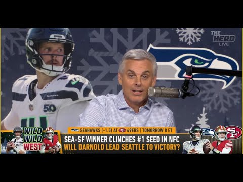 DIE HERDE | Colin Cowherd ist begeistert: Sam Darnold und die Seattle Seahawks werden ihm Recht g...