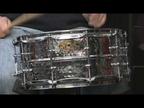 Ludwig LM402KT Supraphonic Snare Drum 14x6.5 Hammered w/Tube Lugs image 5