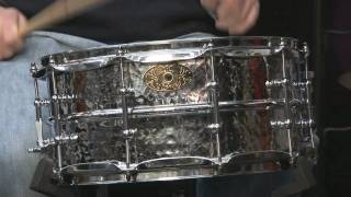 Video thumbnail for Ludwig 6.5x14 Supraphonic Hammered Aluminum Snare Drum by Drum Center of Portsmouth