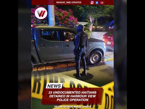 23 Haitians Detained in Harbour View Raid #jamaica #haiti #haitian #immigration #developingstory