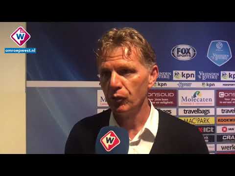 Reactie ADO-trainer Fons Groenendijk na het duel tegen PEC Zwolle