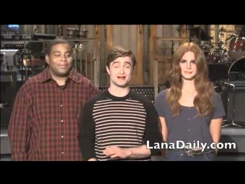 Lana Del Rey SNL Promo (With Daniel Radcliffe and Kenan Thompson)