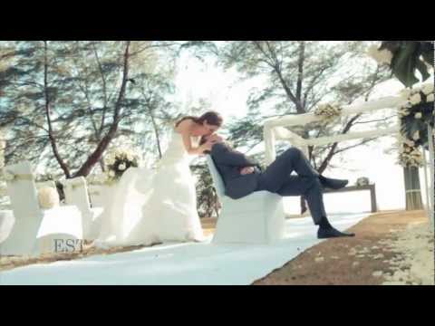 Wedding on the beach at Phuket Thailand