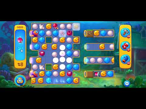 Fishdom level 9605 no boosters フィッシュダム ノーマル