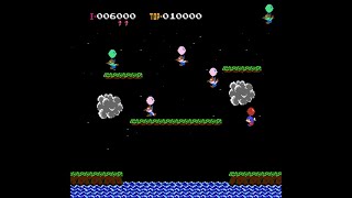 NES Game: Balloon Fight (1984 Nintendo)