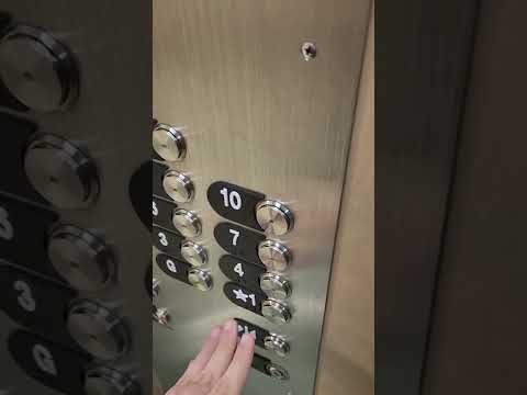 Fast Otis Gen2 Elevator at Advocate Lutheran General Hospital, Park Ridge, IL