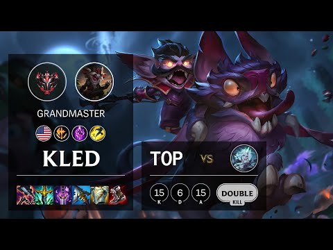 Kled Top vs Viego - NA Grandmaster Patch 11.20