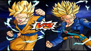 Goku SSJ2 vs Trunks SSJ2 Budokai Tenkaichi 4 Request