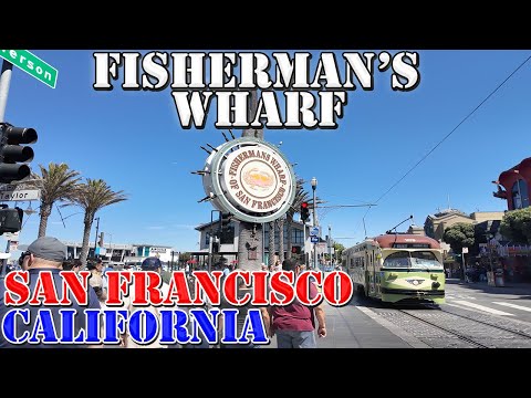 Fisherman's Wharf - San Francisco - California - 4K Walking Tour