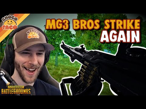 The MG3 Bros Strike Again ft. Boom - chocoTaco PUBG Duos Gameplay