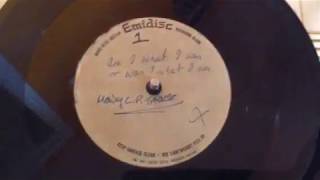 Traffic / Steve Winwood unreleased UK 1968 Demo Acetate, Psych &quot;Here We Go Round The Mulberry Bush”!